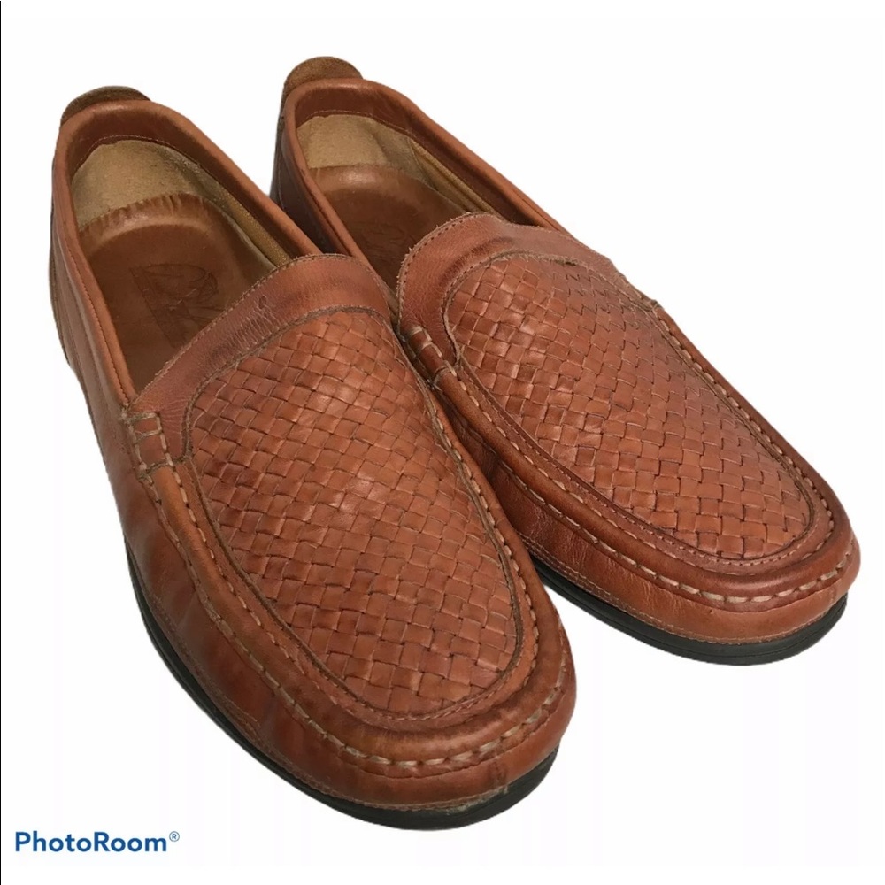 Cole Haan Ashton Leather Driving Loafers Shoes 10